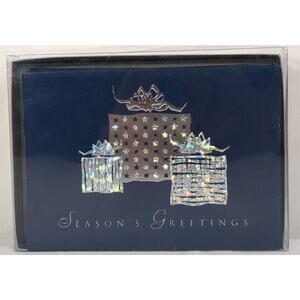 Great Paper Holiday Cards Blue Seasons Greetings Christmas Masterpiece Studios